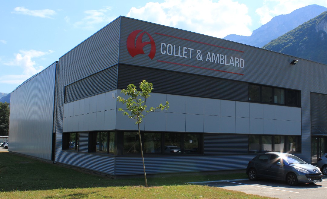 Construction de l'usine COLLET & AMBLARD